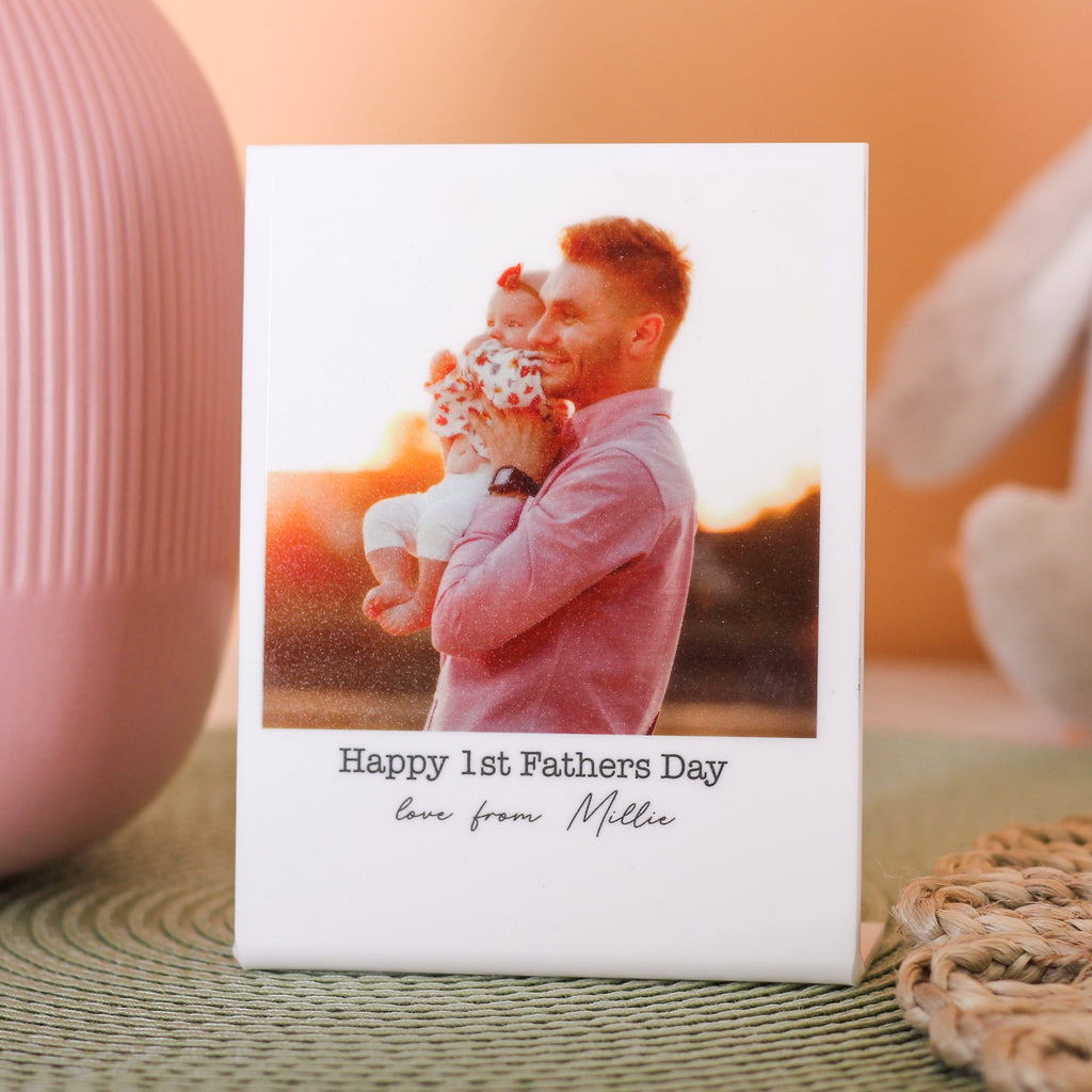 Personalised Father's Day Photo Frame Gift For Him