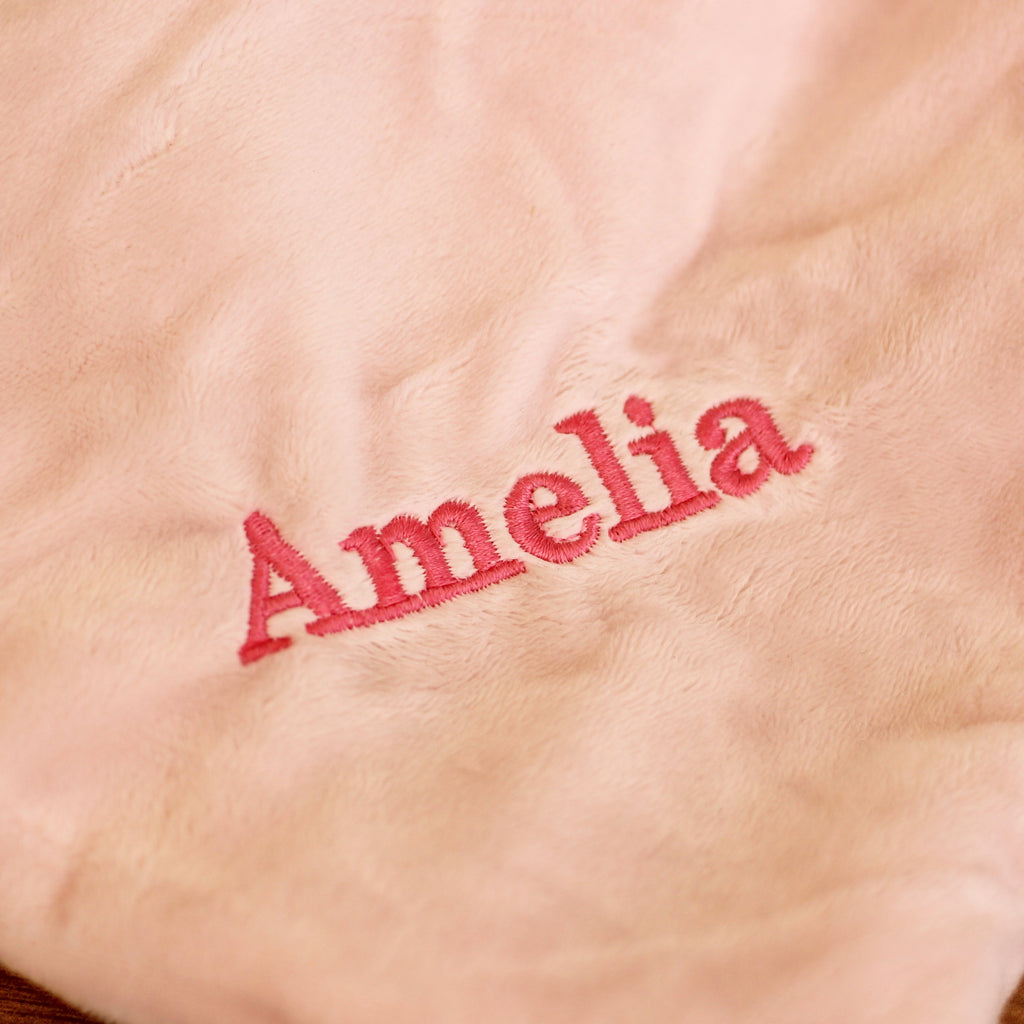 Personalised Rabbit Blanket Gift For New Baby
