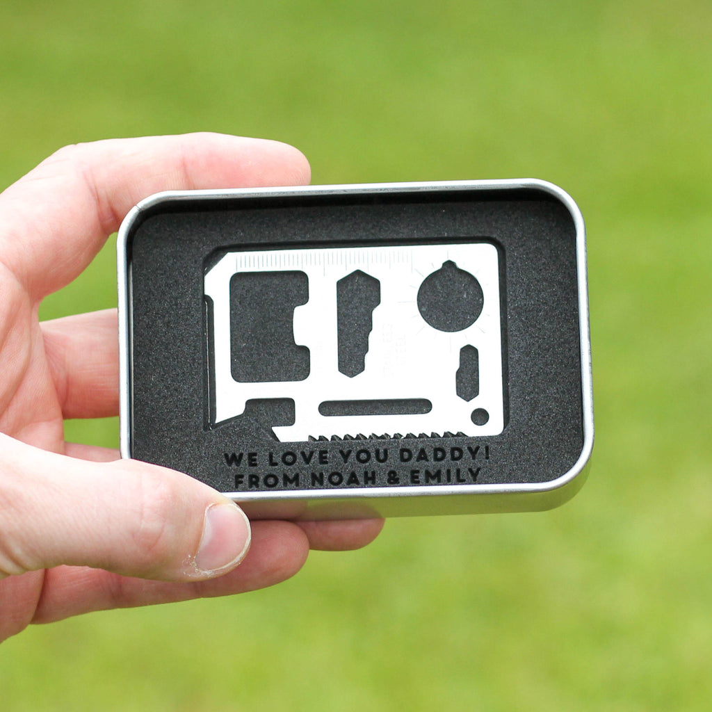 Personalised Football Shirt Tin And Bottle Opener Tool