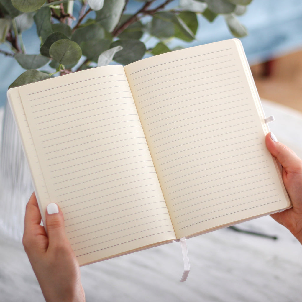 Personalised Floral Notebook Journal For Her