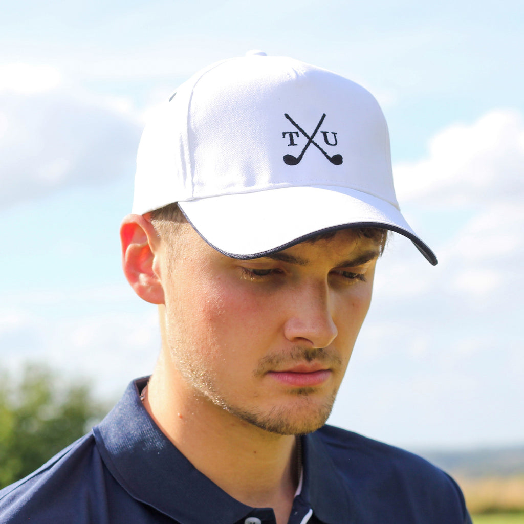 Personalised Mens Golf Club Cap Hat Gift For Him