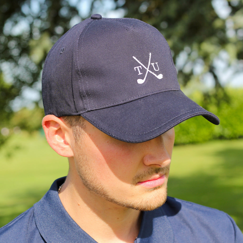 Personalised Mens Golf Club Cap Hat Gift For Him