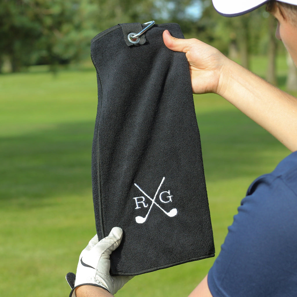 Personalised Golf Clubs Towel Accessories For Trolley