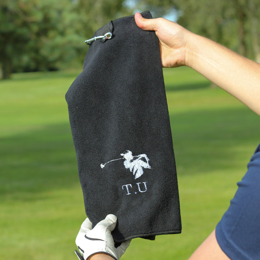 Personalised Golf Swing Towel Accessories Gift For Him